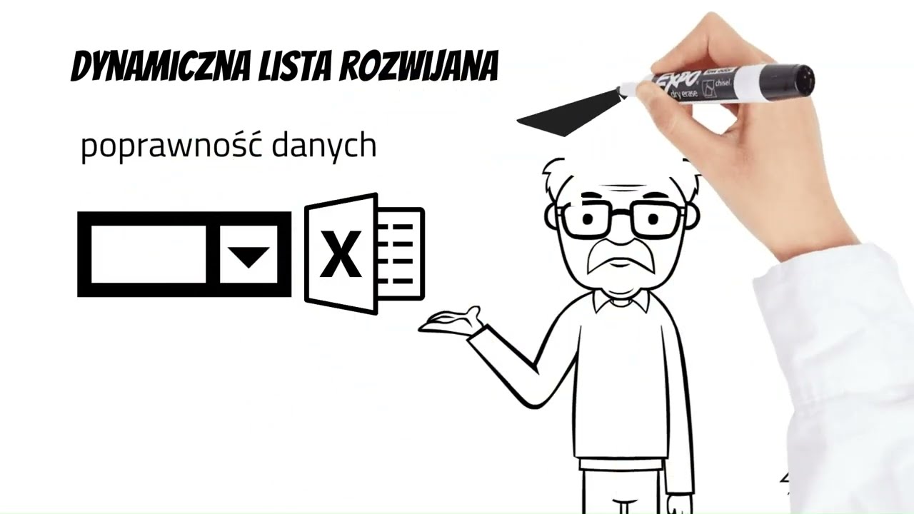 Dynamiczna lista rozwijana Excel