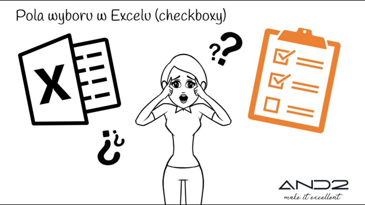Jak zrobić listę zadań w Excelu ?! Checkboxy (pola wyboru) w Excelu.